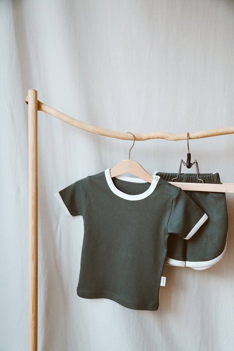 Bebek & Çocuk Tişört Ve Şort Alt Üst 2'Li Takım (Unisex) 