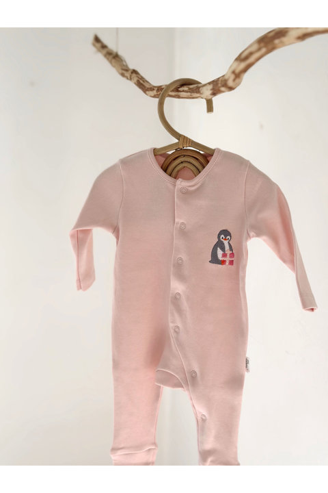 Uzun Kollu Bebek Tulum Aç Kapa Patikli %100 Pamuk Ekstra Yumuşak Doku Oeko-Tex Sertifikalı (Unisex) 