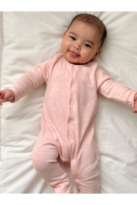 Uzun Kollu Bebek Tulum Aç Kapa Patikli %100 Pamuk Ekstra Yumuşak Doku Oeko-Tex Sertifikalı (Unisex) 