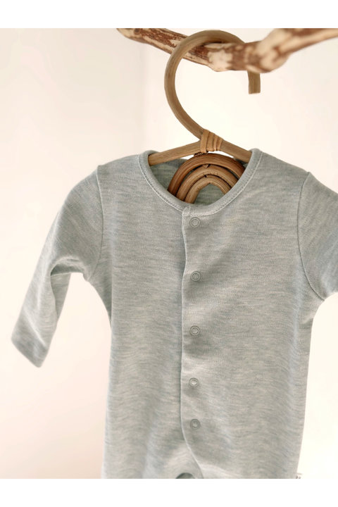 Uzun Kollu Unisex Bebek Tulum Aç Kapa Patikli %100 Pamuk Ekstra Yumuşak Doku Oeko-Tex Sertifikalı (Unisex) 